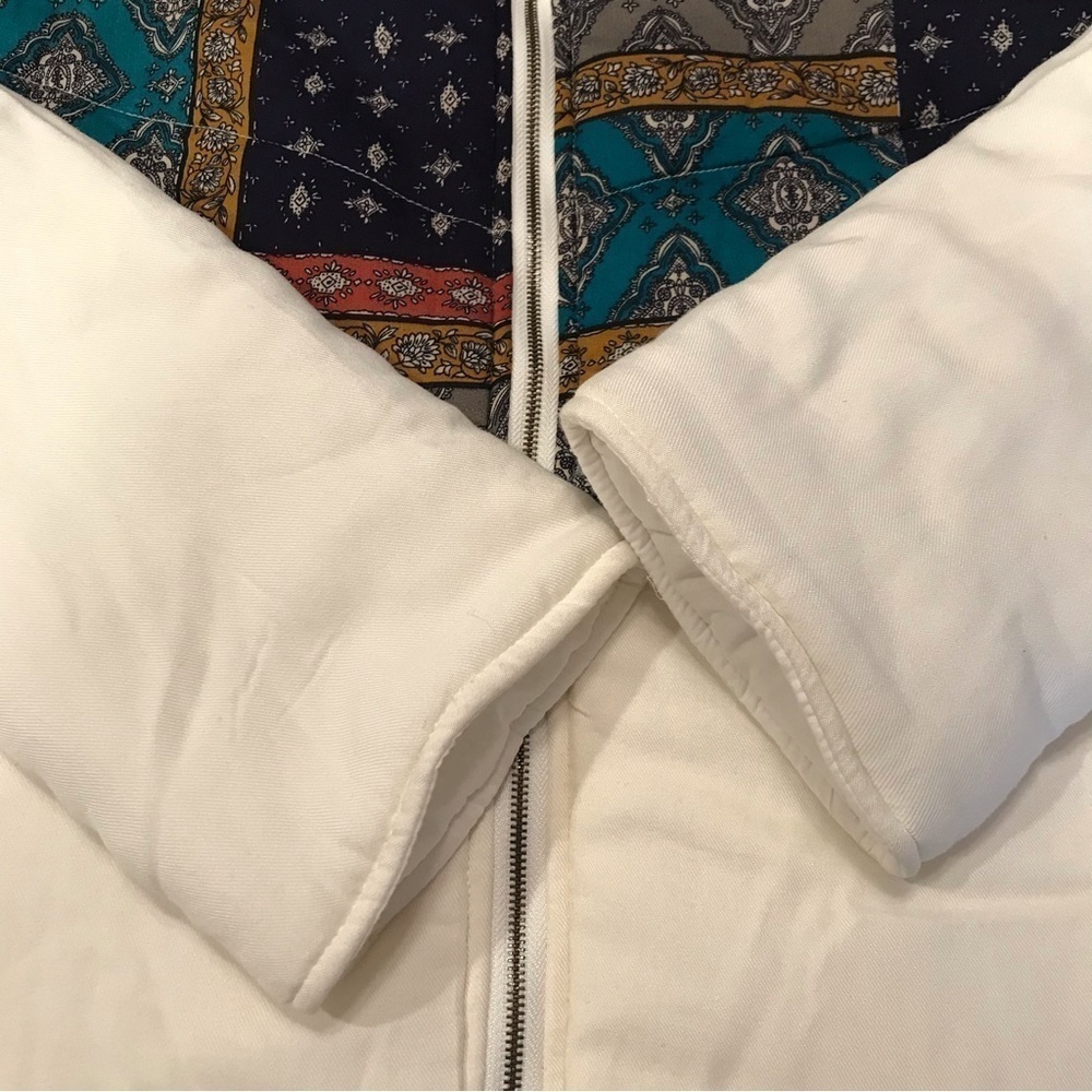 Polagram Quilted Patchwork Design Jacket - image 5